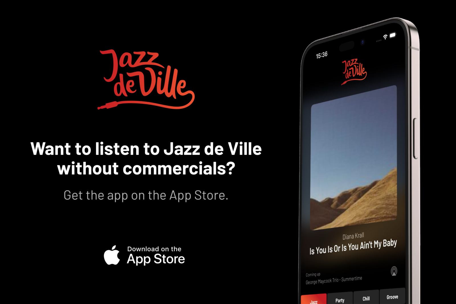 Advertisement Jazz de Ville i Os app